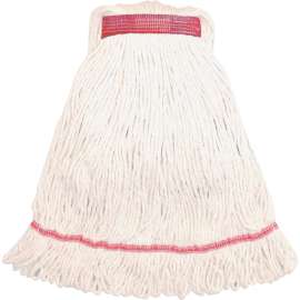 Genuine Joe GJOLWH1B, Narrow Band Large Mophead, 1 Each, White
