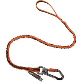 Ergodyne Squids 3109Fx Double-Locking Single Carabiner w/Swivel, 25 lbs Capacity, 19809