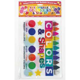 Ashley Colors & Shapes Bulletin Board Set