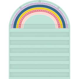 Teacher Created Resources Oh Happy Day Rainbow 7 Pocket Chart