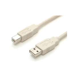 StarTech.com 6 ft Beige A to B USB Cable - M/M