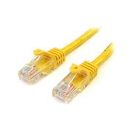 StarTech.com 15 ft Yellow Snagless Cat5e UTP Patch Cable