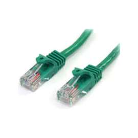 StarTech.com 25 ft Cat5e Green Snagless RJ45 UTP Cat 5e Patch Cable - 25ft Patch Cord