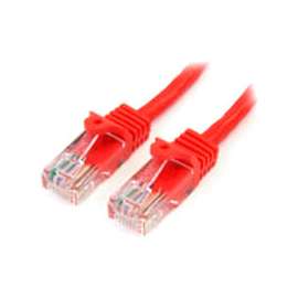 StarTech.com 15 ft Red Snagless Cat5e UTP Patch Cable