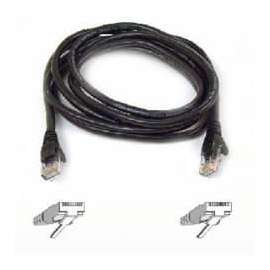 Belkin Cat6 Cable, RJ-45 Male, RJ-45 Male, 12", Blue