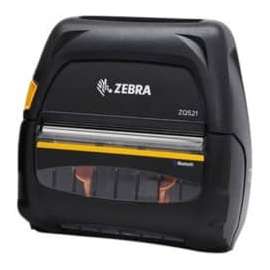 Zebra Technologies Zebra ZQ521 Mobile Direct Thermal Printer, Monochrome, Label/Receipt Print, Bluetooth, 39" Print Length