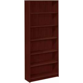 HON Mahogany Square-edge Laminate Bookcase