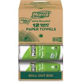 Marcal 100% Recycled Giant Rolls Paper Towels