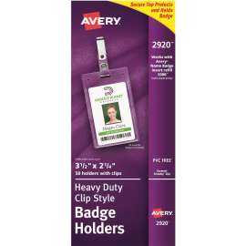Avery Flexible Badge Holders