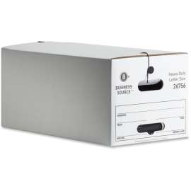 Bus. Source Heavy Duty Letter Size Storage Box