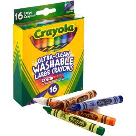 Crayola Ultra-Clean Washable Large Crayons 