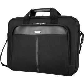 Targus TCT027US Carrying Case (Briefcase) for 15.6" to 16" Notebook, Black, TAA Compliant, Shock Absorbing, Polyester Body