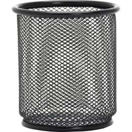 Lorell Black Mesh Pencil Cup Holder