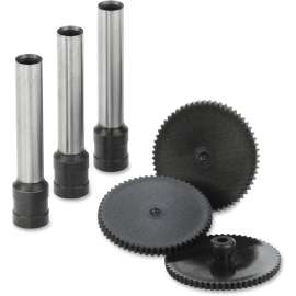 Replacement Punch Kit for Extra High-Capacity Three-Hole Punch, 9/32 Diameter