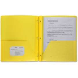 Bus. Source 3-Hole Punched Poly Portfolios