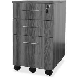 Mayline Medina Gray Laminate BBF Mobile Pedestal