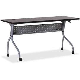 Lorell Espresso/Silver Training Table