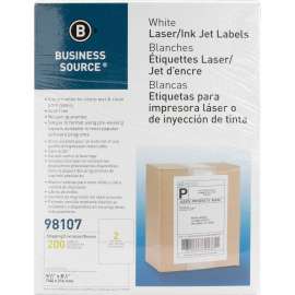 Bus. Source 5-1/2"x8-1/2" Mailing Labels