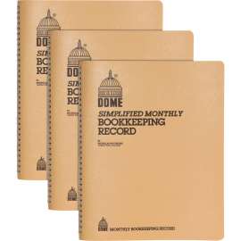 Dome Publishing Bookkeeping Record Book