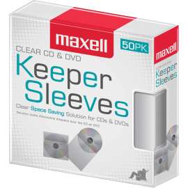 Maxell CD & DVD Keeper Sleeves