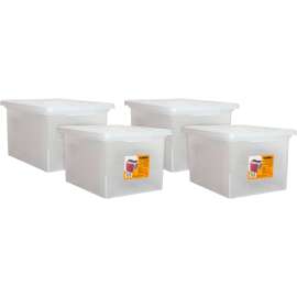 Lorell Letter/Legal Stacking File Box