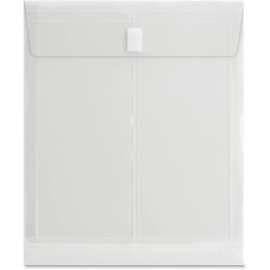 Bus. Source Hook-and-loop Top Open Poly Envelopes