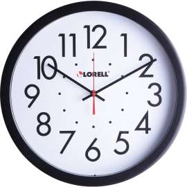 Lorell 14-1/2" Self-set Wall Clock