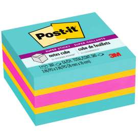 3M Post-it Super Sticky Notes Cubes