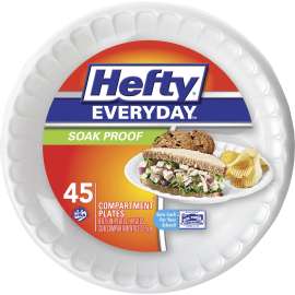 Reynolds Hefty 3-Compartment Soak Proof Plates