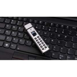 DataLocker K350 64 GB Encrypted USB Drive, 64 GB, USB 3.2 (Gen 1) Type A, USB 2.0 Type A, 190 MB/s Read Speed, 190 MB/s Write Speed