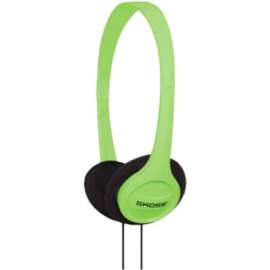 Koss KPH7 On-Ear Headphones, Stereo, Green, Wired, 32 Ohm
