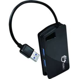 SIIG SuperSpeed USB 3.0 4-Port Hub, USB, External, 4 USB Port(s), 4 USB 3.0 Port(s)