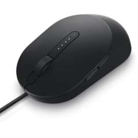 Dell MS3220 Mouse, Laser, Cable, Black, USB 2.0