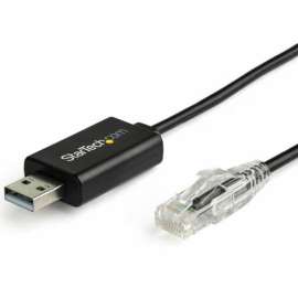 StarTech.com 6 ft / 1.8 m Cisco USB Console Cable - USB to RJ45 Rollover Cable - Transfer rates up to 460Kbps - M/M - Windows?, Mac and Linux? Compatible