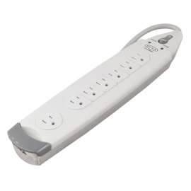 Belkin 7-Outlet SurgeMaster Home Series, 7 x NEMA 5-15R, 1045 J, 120 V AC Input, 120 V AC Output
