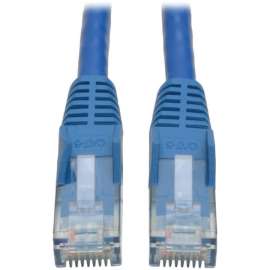 Tripp Lite Cat6 Gigabit Snagless Molded (UTP) Ethernet Cable (RJ45 M/M) PoE Blue 3 ft. (0.91 m) - 3ft - 1 x RJ-45 Male - 1 x RJ-45 Male - Blue
