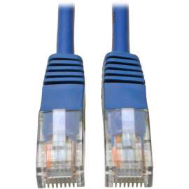 Cat5e 350MHz Molded Patch Cable, RJ45 (M/M), 3 ft., Blue