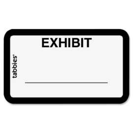 Tabbies Color-coded Legal Exhibit Labels