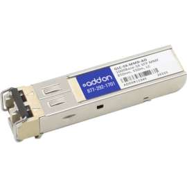 AddOn Cisco GLC-SX-MMD Compatible TAA Compliant 1000Base-SX SFP Transceiver (MMF, 850nm, 550m, LC, DOM), 100% compatible and guaranteed to work