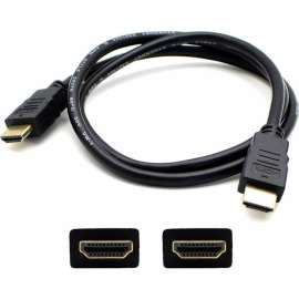 Addon 3ft HDMI 1.4 Male to HDMI 1.4 Male Black Cable Which Supports Ethernet Channel For Resolution Up to 4096x2160 (DCI 4K), 100% compatible and guaranteed to work