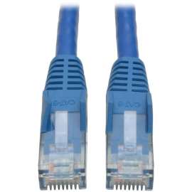 Tripp Lite 3ft Cat6 Gigabit Snagless Molded Patch Cable RJ45 M/M Blue 3' 50 Bulk Pack - 3 ft Category 6 Network Cable for Network Device - First End: 1 x RJ-45 Network - Male - Second End: 1 x RJ-45 Network - Male - 1 Gbit/s - Patch Cable - Shieldin