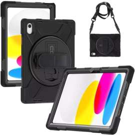 CODi Rugged Carrying Case for 10.9" Apple iPad (10th Generation) Tablet, Drop Resistant, Shock Absorbing, Bump Resistant, Neoprene, Silicone Exterior Material, Polycarbonate Interior Material
