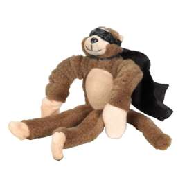 Diamond Visions Fling Shot Monkey Plush Brown 1 pc