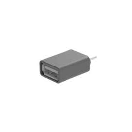 Logitech LOGI Adaptor USB-C to A, 1 Pack, 1 x 24-pin Type C USB Male, 1 x 9-pin Type A USB 2.0 USB Female, Black