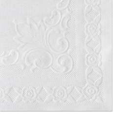Classic Embossed Straight Edge Placemats, 10 x 14, White, 1,000/Carton
