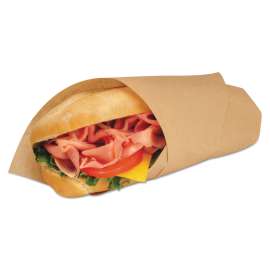 EcoCraft Grease-Resistant Paper Wraps and Liners, Natural, 14 x 14, 1,000/Box, 4 Boxes/Carton