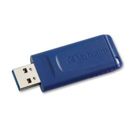 Verbatim - Classic™ 8 GB Blue USB 2.0 Flash Drive (5 per Pack)
