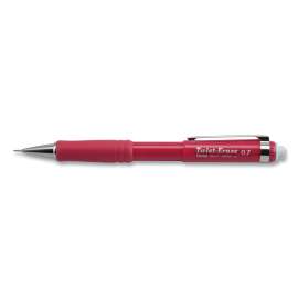 Twist-Erase III Mechanical Pencil, 0.7 mm, HB (#2.5), Black Lead, Red Barrel