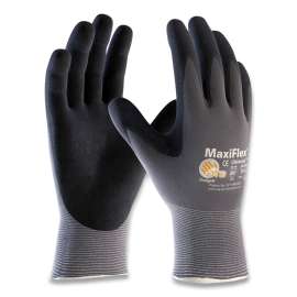 MaxiFlex Ultimate Gloves, X-Large, Black/Gray