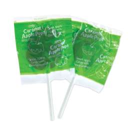 Caramel Apple Pops, 0.63 oz, 48/Box, Delivered in 1-4 Business Days